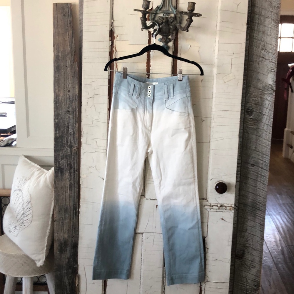Anthropologie Dip Dye Johanna Jeans